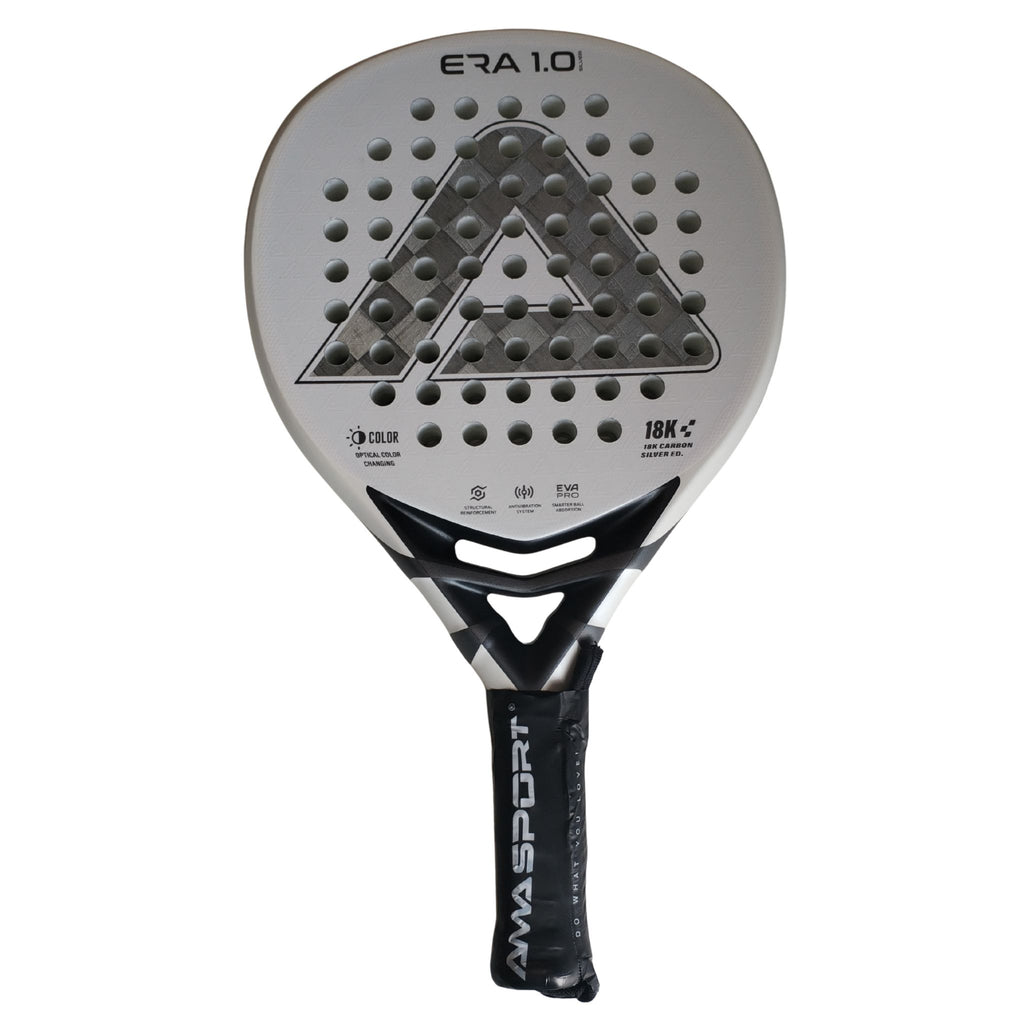Raquette de Padel AMA ERA 1.0 Cubic HD blanche