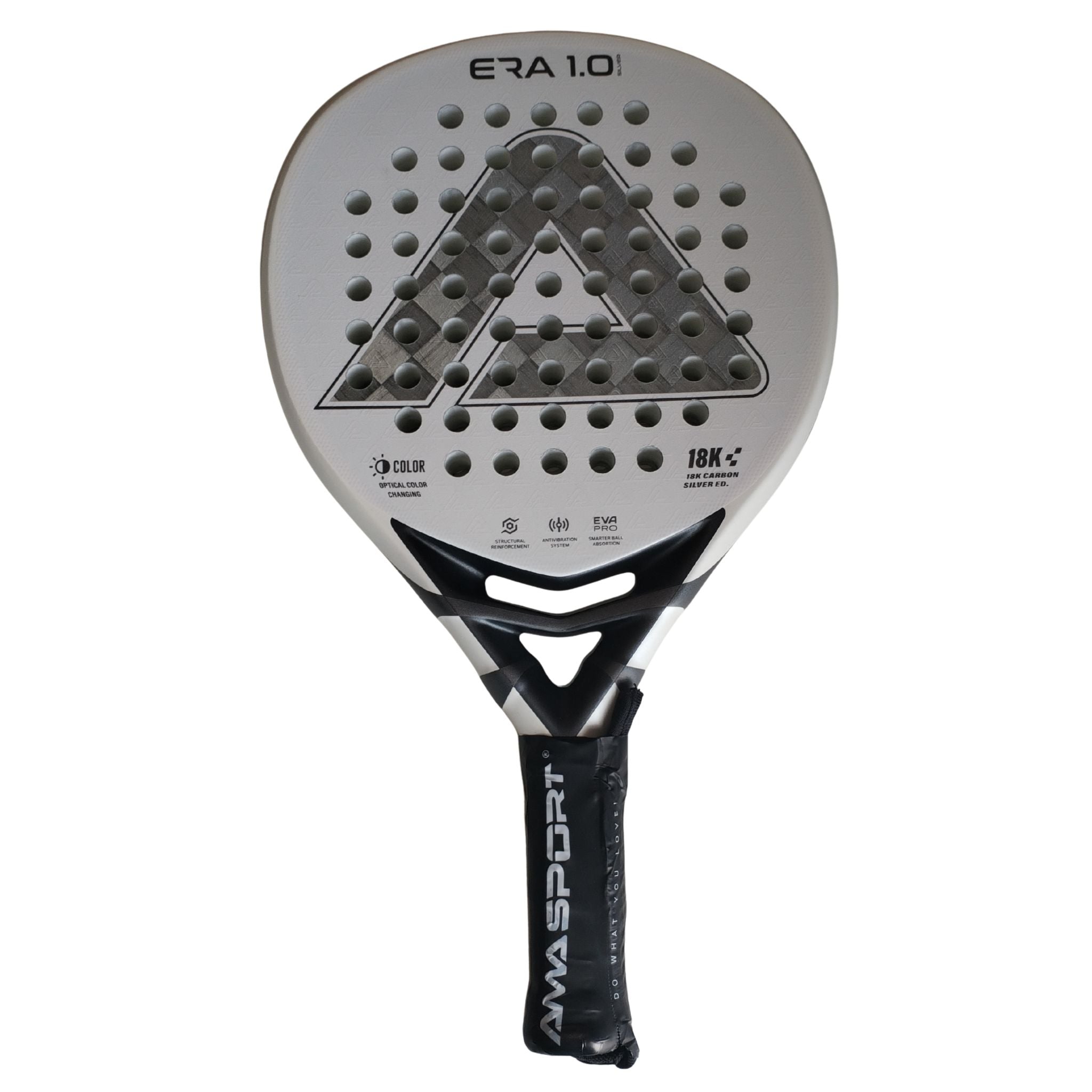 Raquette de Padel AMA ERA 1.0 Cubic HD blanche