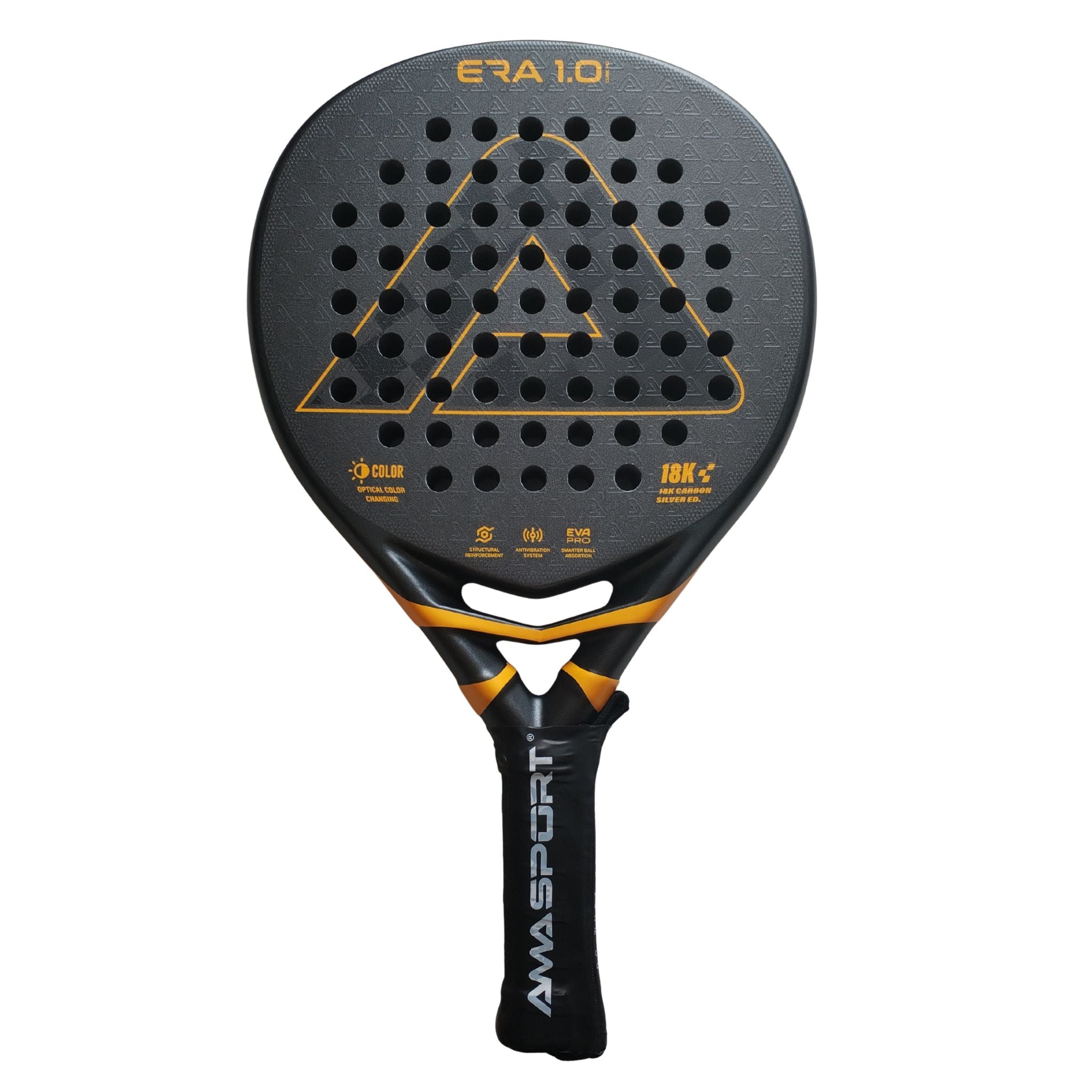 Raquette de Padel AMA ERA 1.0 Cubic HD noire