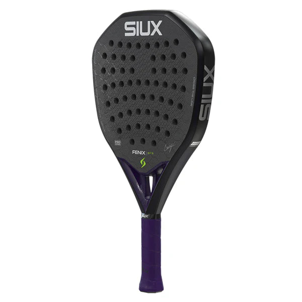 Raquette de padel Siux Fenix Pro VI Black Edition by Leo Augsburger 2026