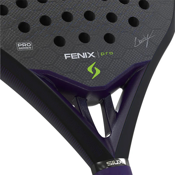 Raquette de padel Siux Fenix Pro VI Black Edition by Leo Augsburger 2026
