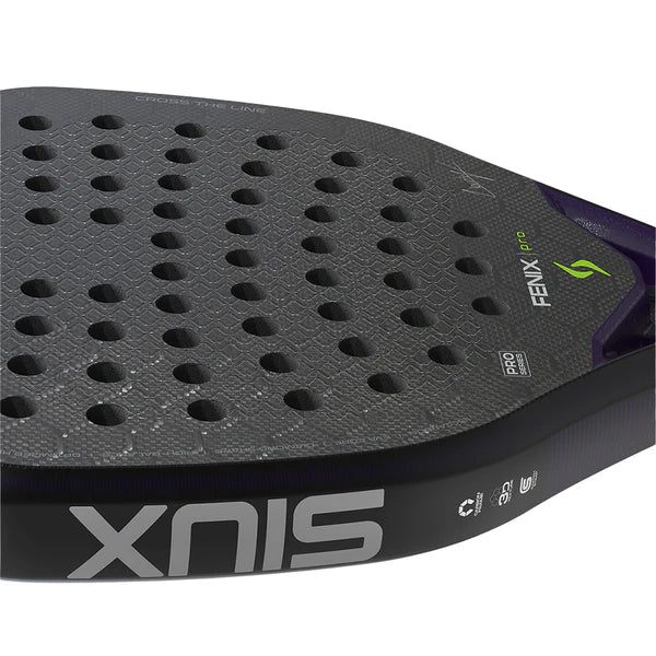 Raquette de padel Siux Fenix Pro VI Black Edition by Leo Augsburger 2026