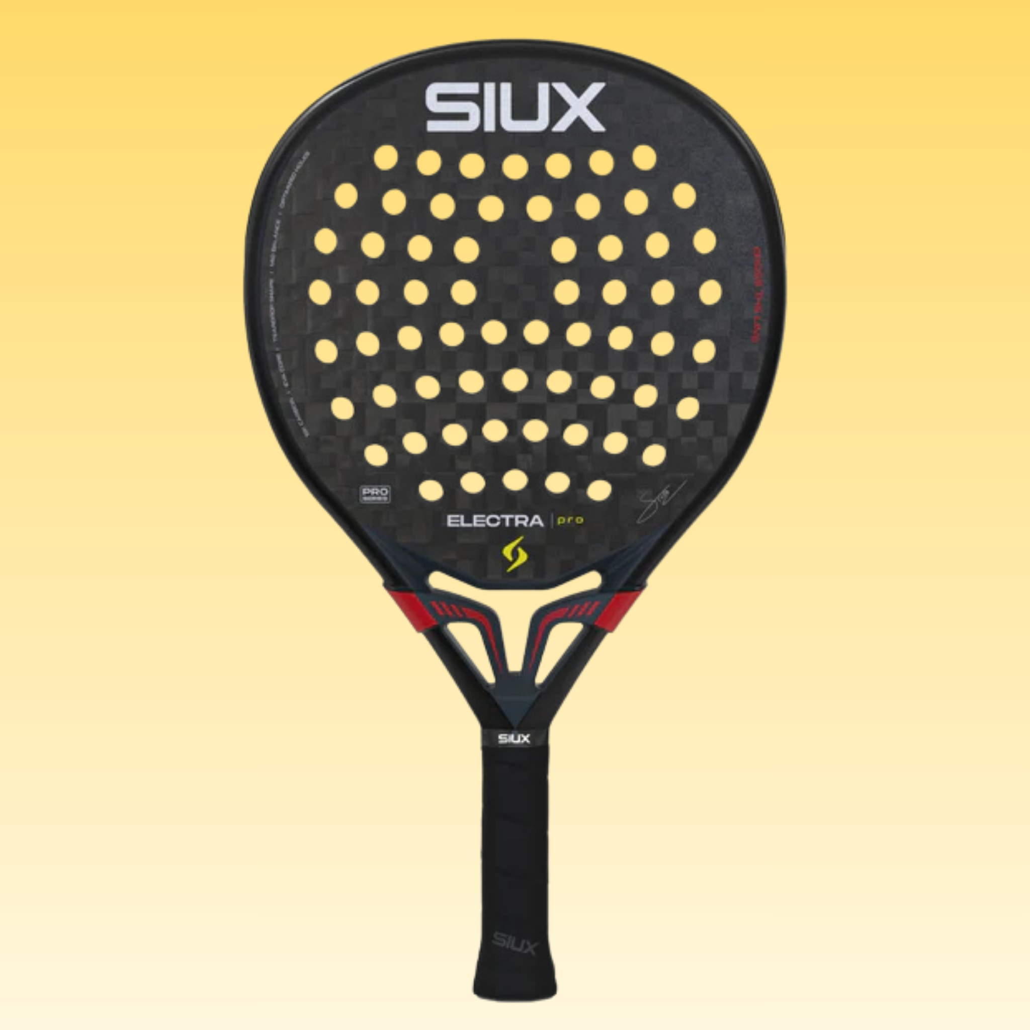 Raquette de padel Siux Electra ST5 Stupa Pro Noir 2026