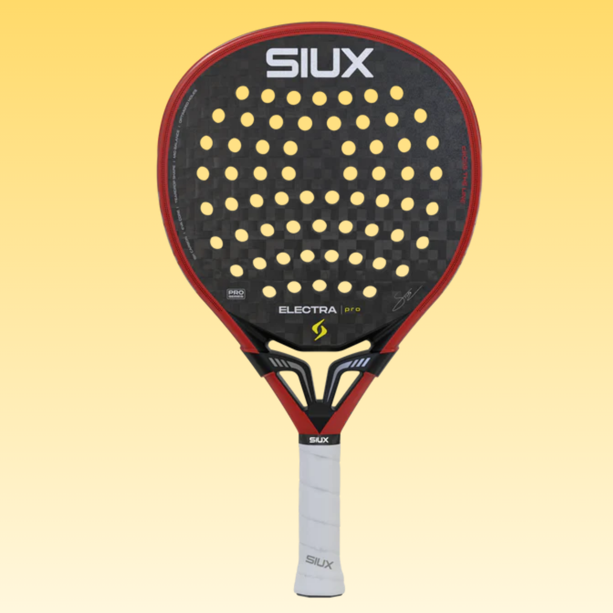 Raquette de padel Siux Electra ST5 Stupa Pro Rouge 2026